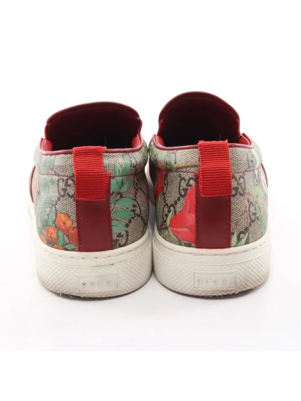 Gucci Sneakers Tian GG Supreme Slip on Canvas Leather Low